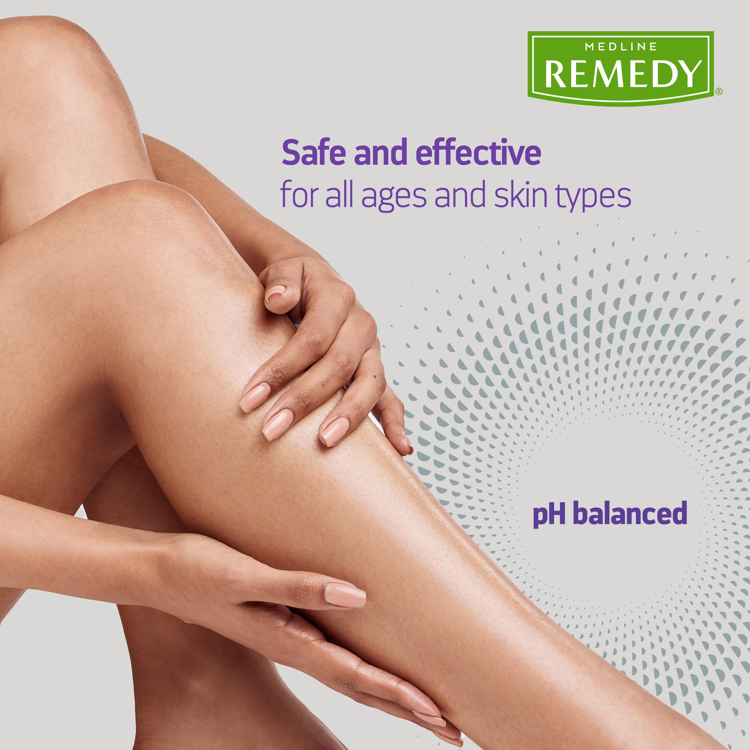 Medline Remedy formule à 1,5% diméthicone – barrière douce contre l'inconfort.