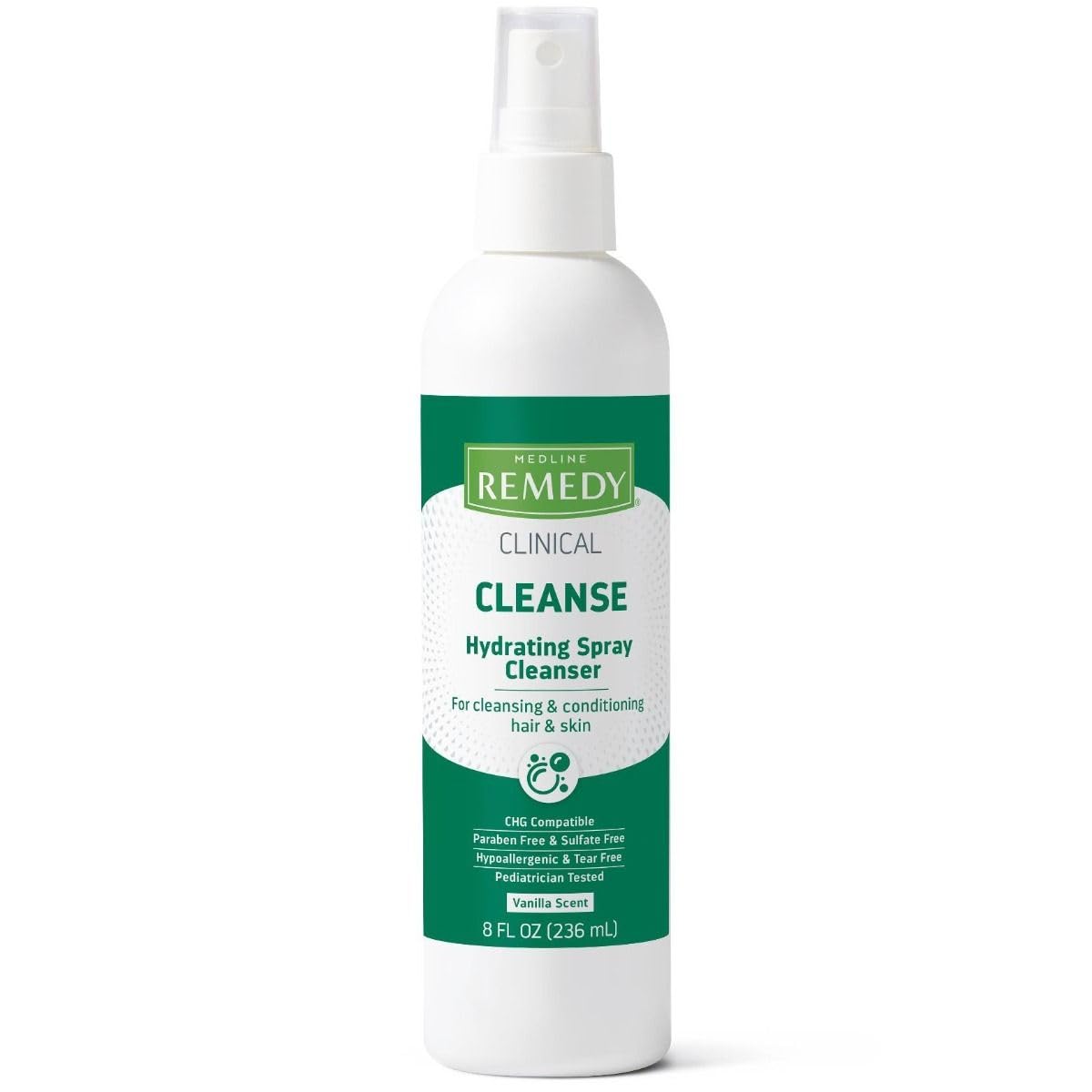 Medline Remedy Phytoplex – bouteille pompe prête à l'hydratation en douceur.