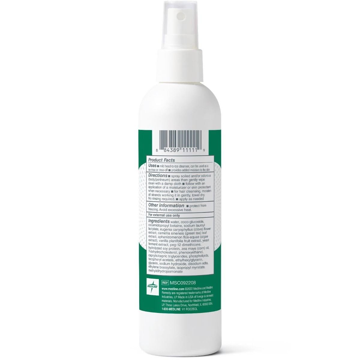 Medline Remedy Phytoplex – formule botanique hydratante pour cheveux et visage.