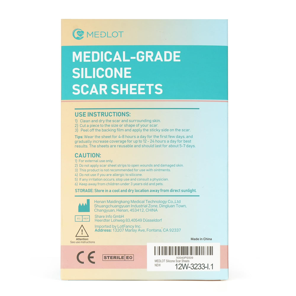 MEDLOT patch silicone réutilisable: durable et facile à réutiliser