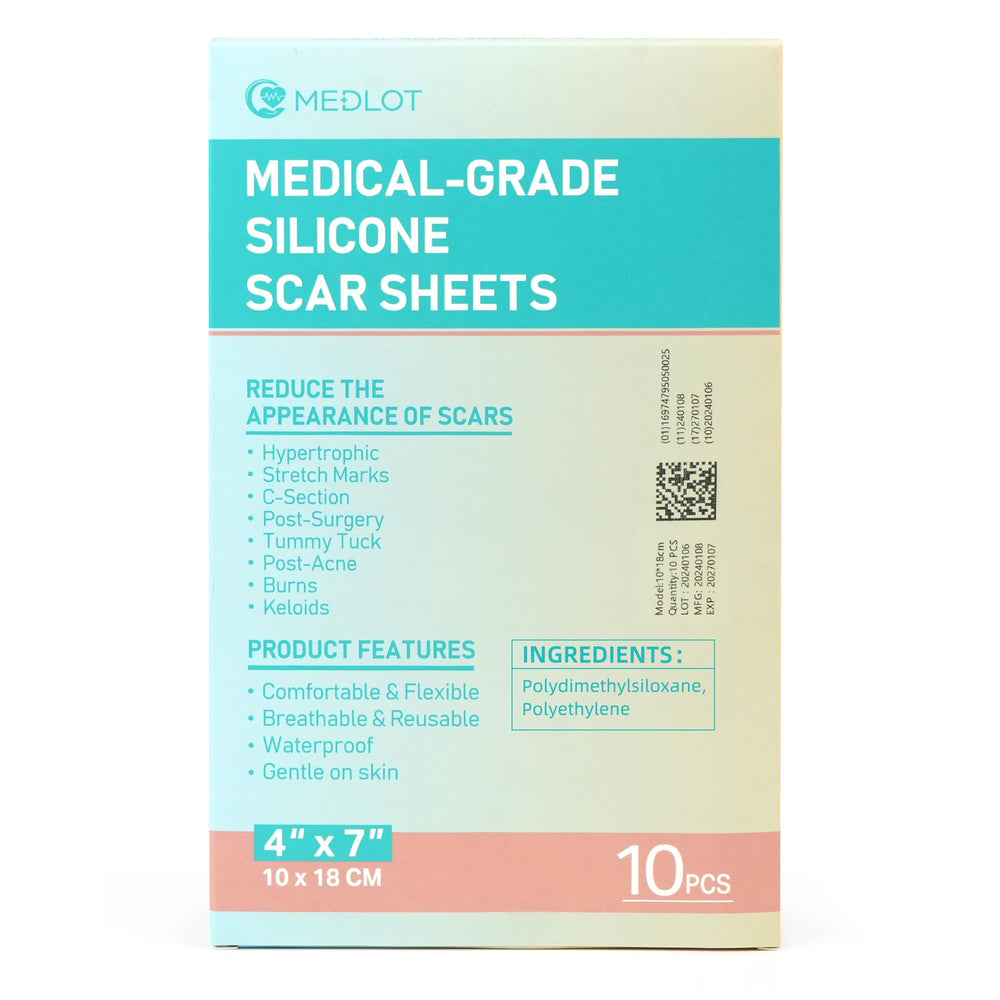 MEDLOT patch silicone scar hypertrophique: peut lisser les reliefs