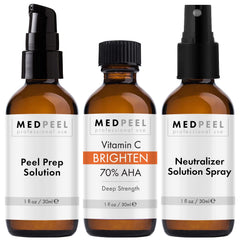 Medpeel gommage chimique 70% AHA pour un éclat ciblé.