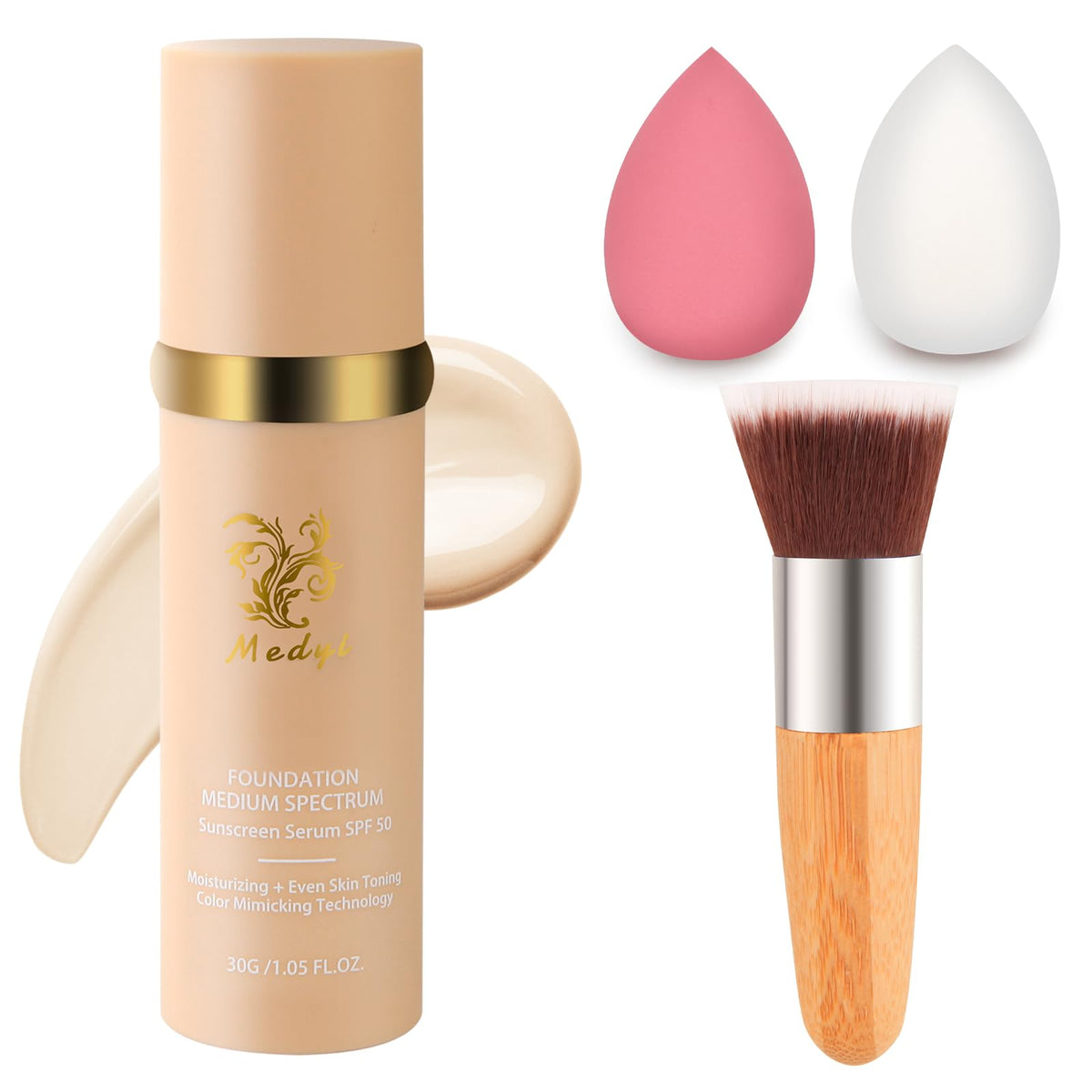 Medyi Foundation Medium: la bouteille 4-en-1 pour une application rapide et teint uniforme
