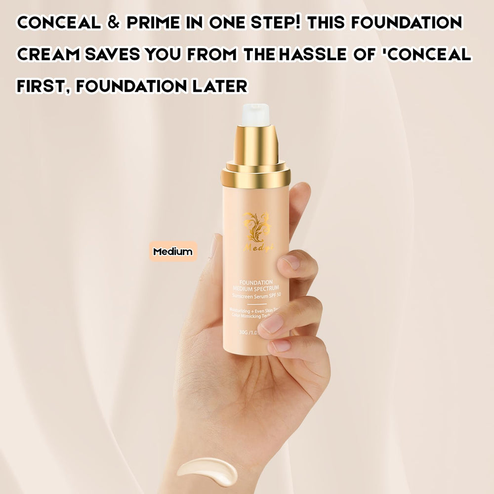 Medyi Foundation Medium: texture semi-matte apporte fraîcheur sans sensation lourde tout au long de la journée