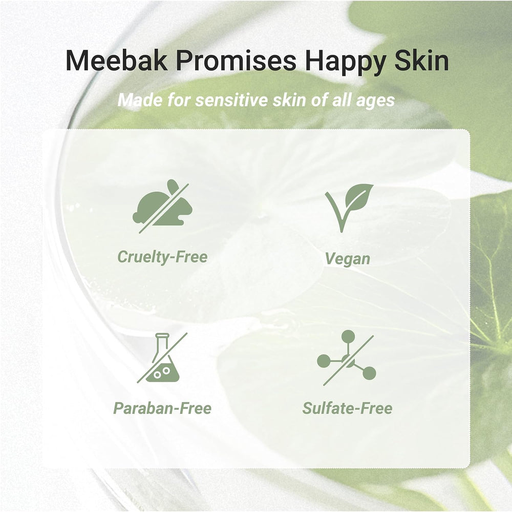 Meebak Cica Redness Solution Cream - emballage éco et pratique à recycler.