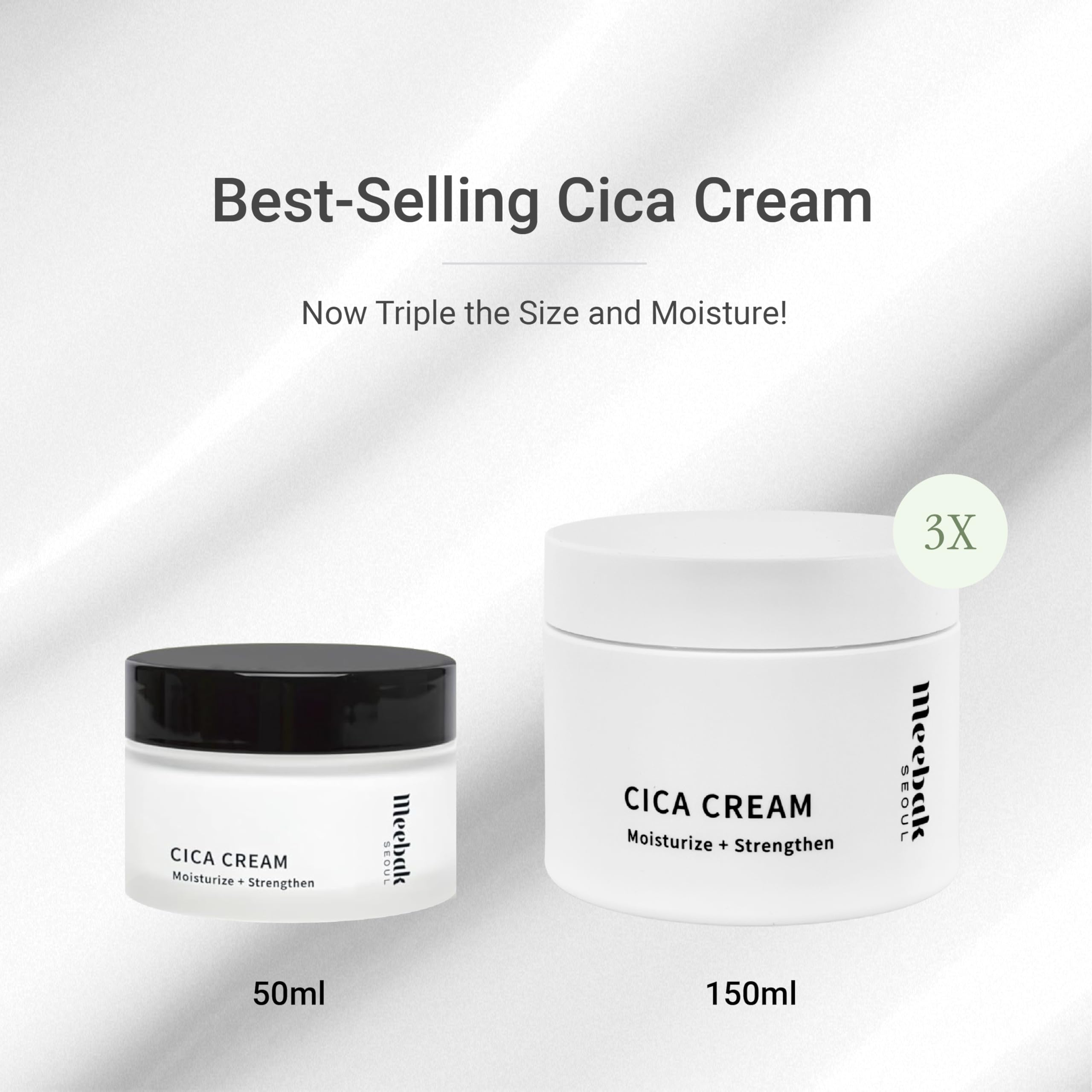 Meebak Cica Cream: retinol et peptides ciblent les ridules potentielles
