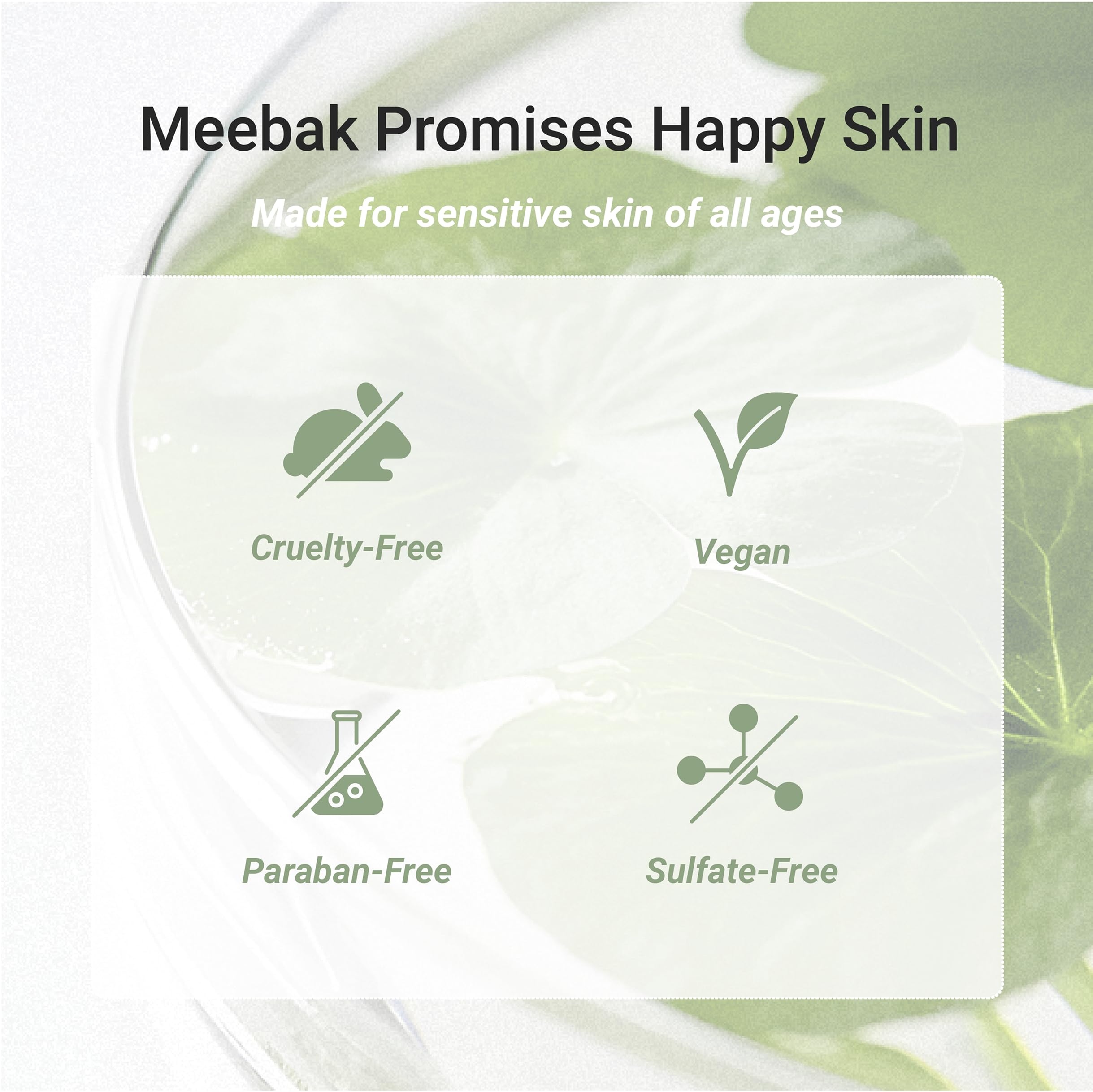 Sérum Meebak pour un soin visage simple et performant