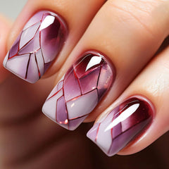 Meemooron motif floral tendance – manicure élégante à domicile.