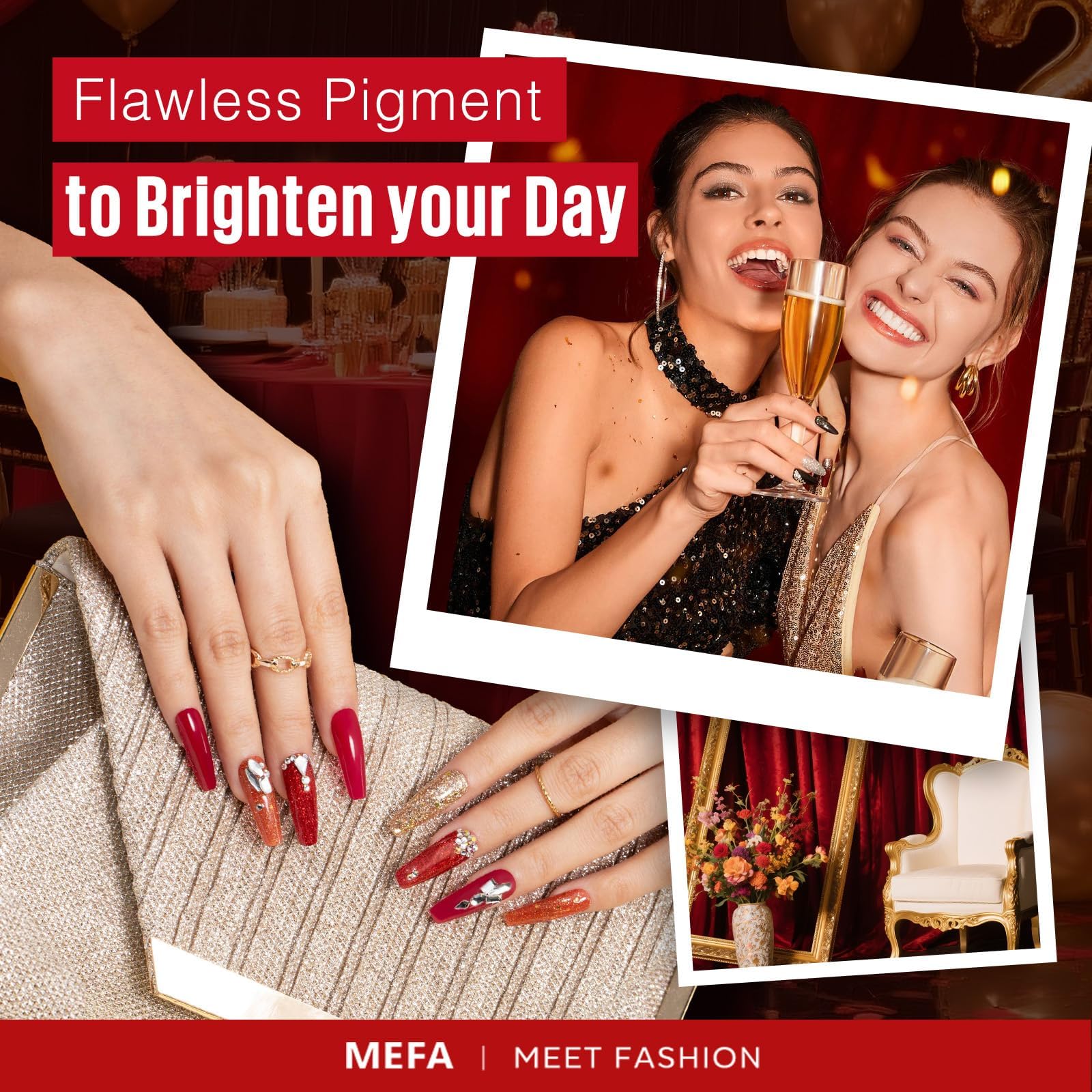 MEFA application vernis gel – brosse précise pour maison