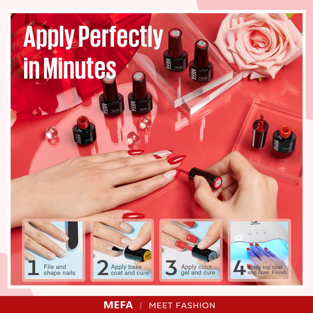 MEFA coffret cadeau – vernis gel idéal à offrir