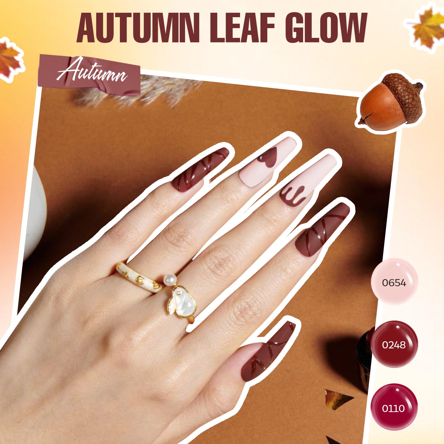 MEFA échantillons faux-ongles 2 pièces pour essai rapide