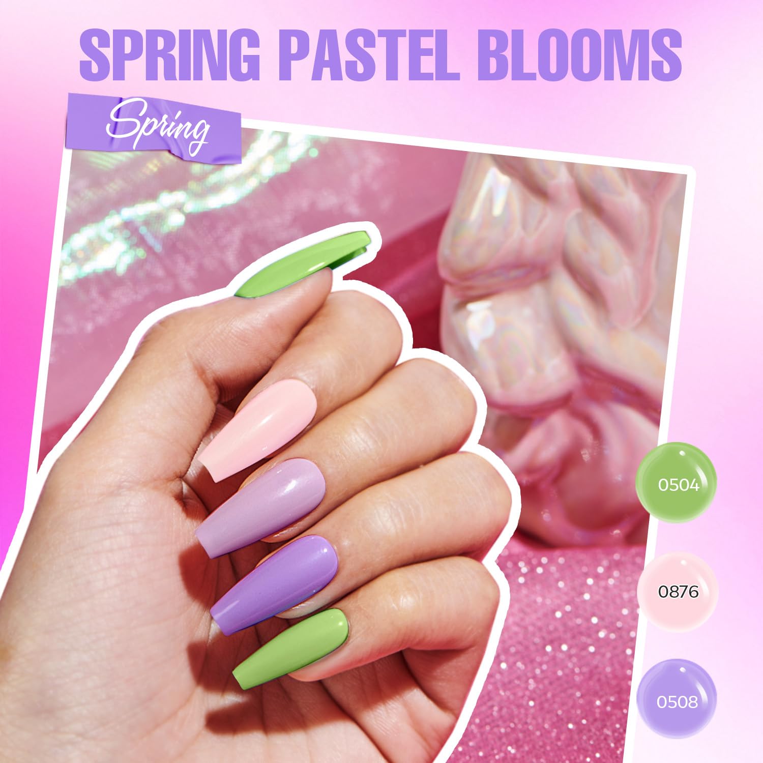 Échantillons Faux-Ongles MEFA pour essais et démonstrations créatives.