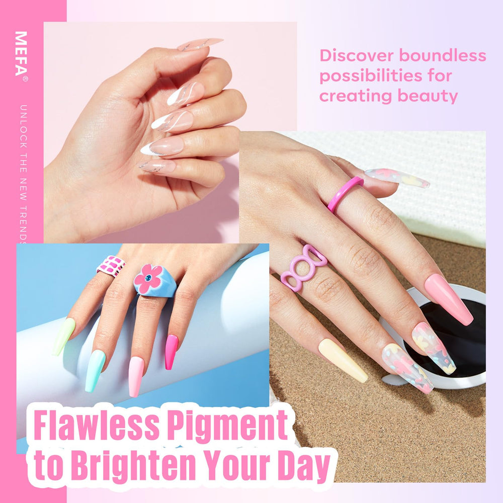 Top coat brillant MEFA 7ml pour une brillance longue durée