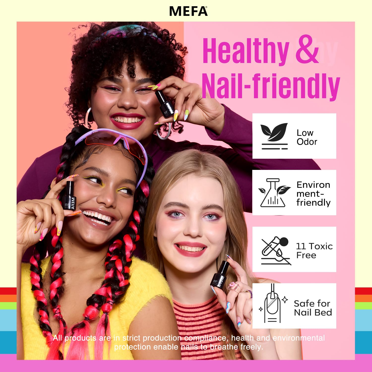 MEFA shade assortment on hand swatch board inspires DIY art