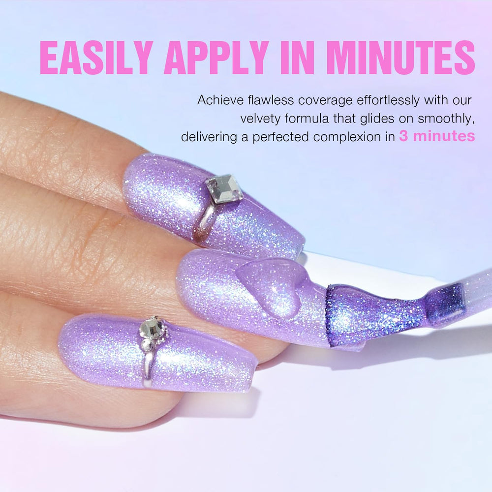 MEFA Vernis Gel Application Facile – processus fluide et précis.