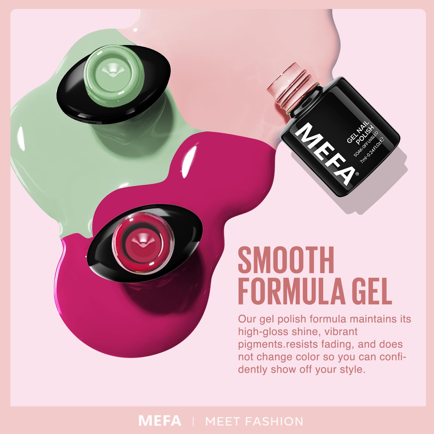 Application rapide et finition lisse avec MEFA Vernis Gel.