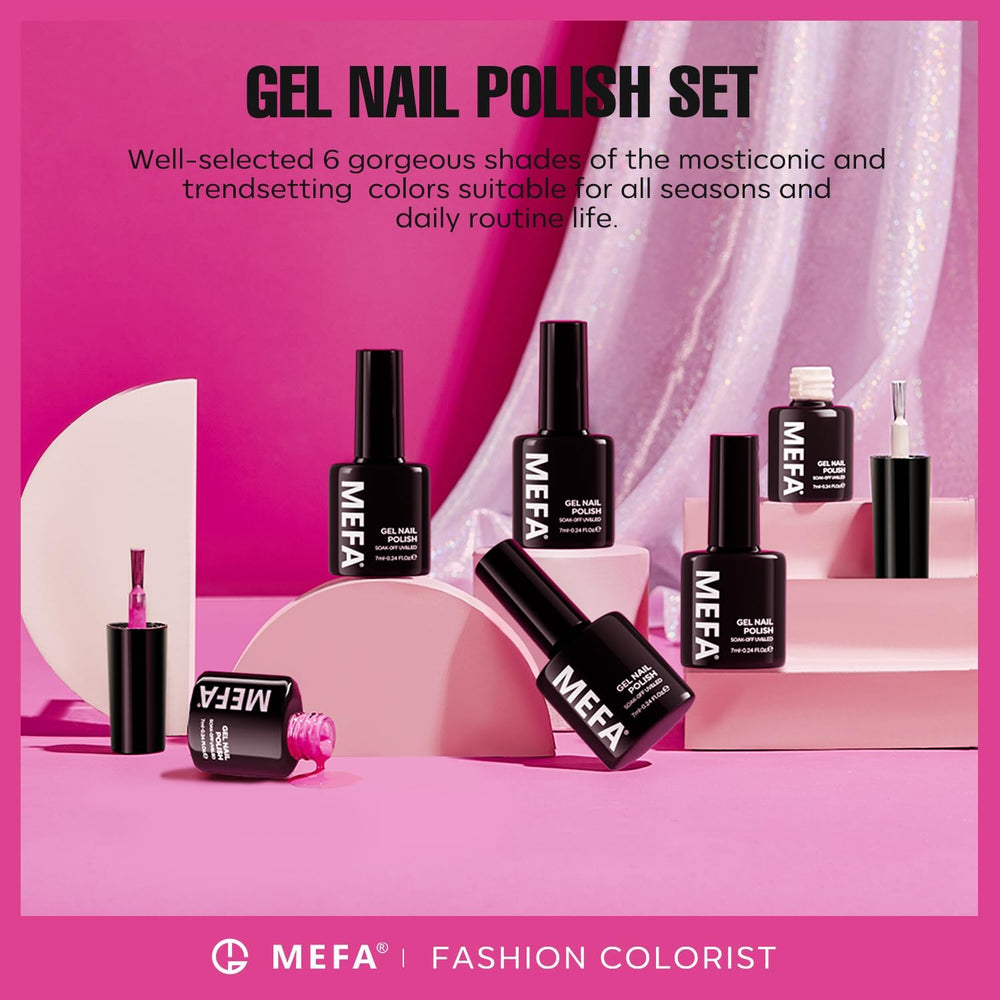 MEFA Vernis Gel Application Sans Bulles : texture auto-nivellante sans bavures.