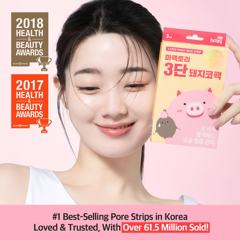 Mefactory après extraction – pores resserrés et peau plus lisse