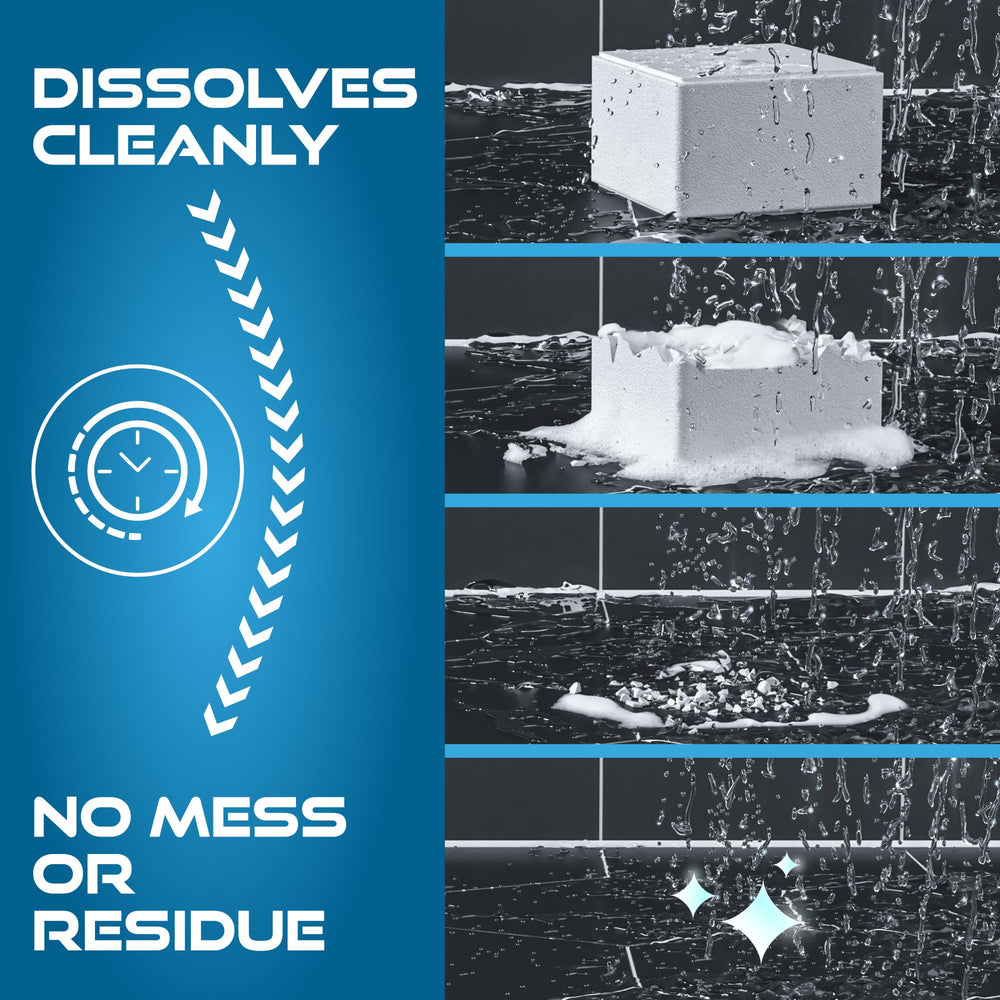 Mefitex bombes douche eucalyptus odeur forte pour une sensation rafraîchissante.