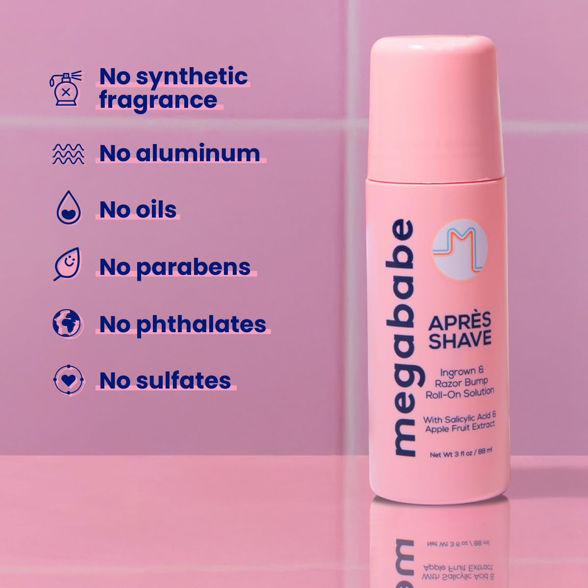 Megababe Après Shave – soin polyvalent pour tout le corps après épilation.