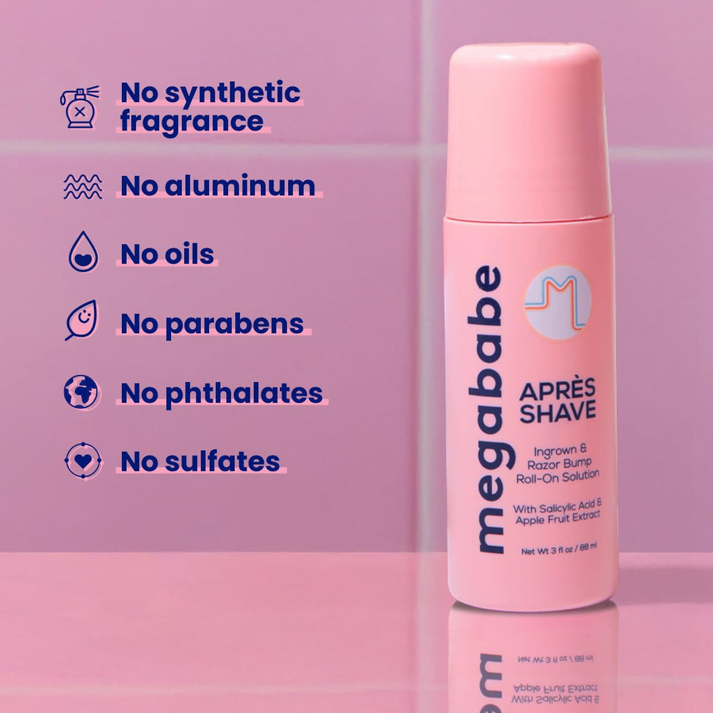 Megababe Après Shave – soin polyvalent pour tout le corps après épilation.