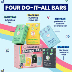Megababe Blade Bar: rasage doux et hydratant grâce au beurre de karité.