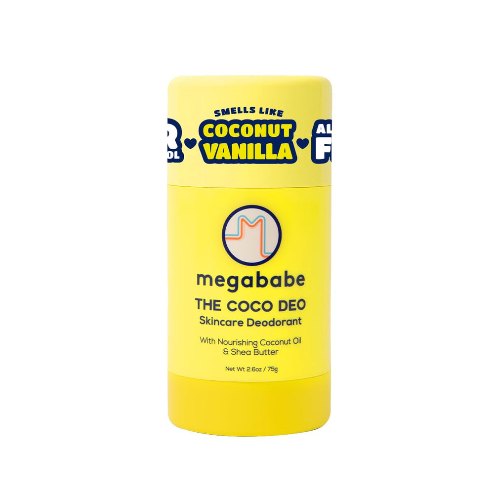 Megababe The Coco Deo : bouteille pratique pour une application fluide et durable.