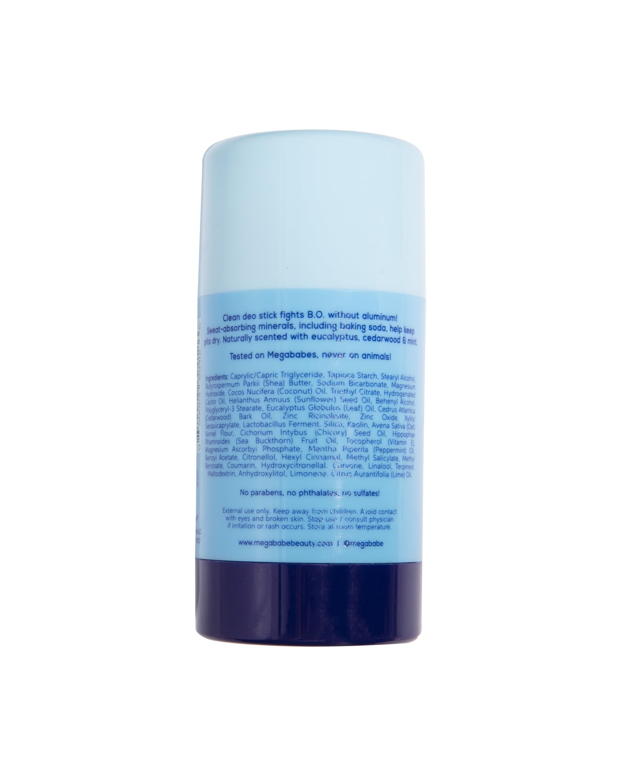 Megababe Geo Deo application stick lisse, glisse facile.
