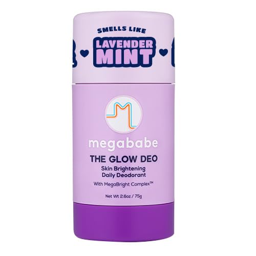 Megababe Glow Deo : déodorant-stick anti-odeur 72h pour journées actives
