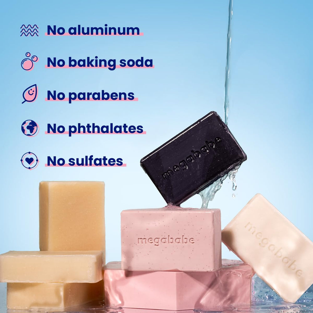 Megababe Ensemble de 4 barres: coffret cadeau prêt à offrir.