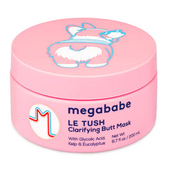 Megababe Le Tush – bouteille du masque, soin clarifiant pour peau lisse