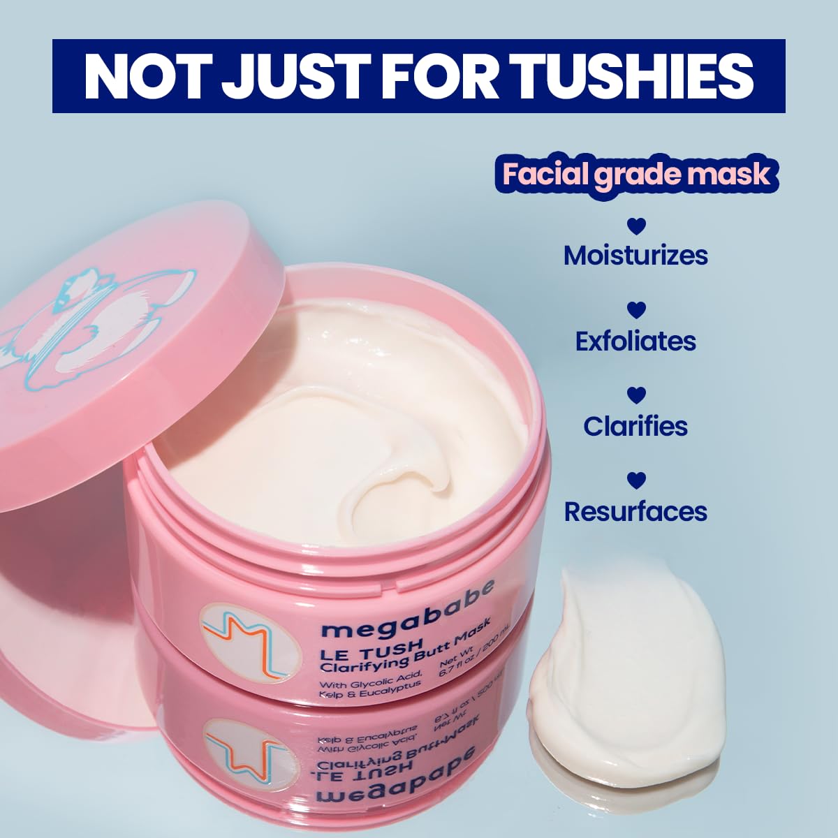 Megababe Perles Exfoliantes – perles douces pour lisser la peau