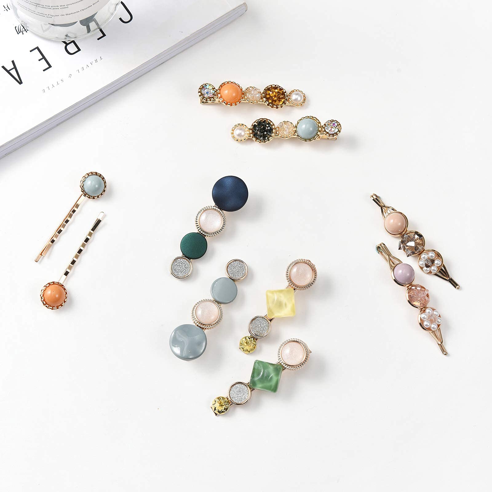 Accessoires cheveux Mehayi cadeau femmes, coffret élégant et pratique.