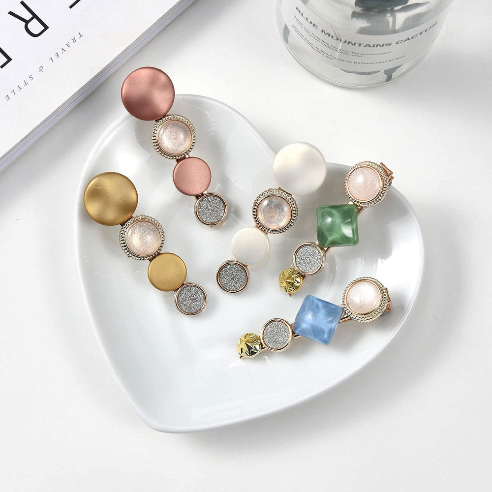 Mehayi barrettes cheveux glitter cristal illuminant n’importe quelle tenue.