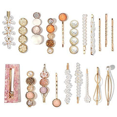 Mehayi broches cheveux perles géométriques pour un style élégant en toutes occasions