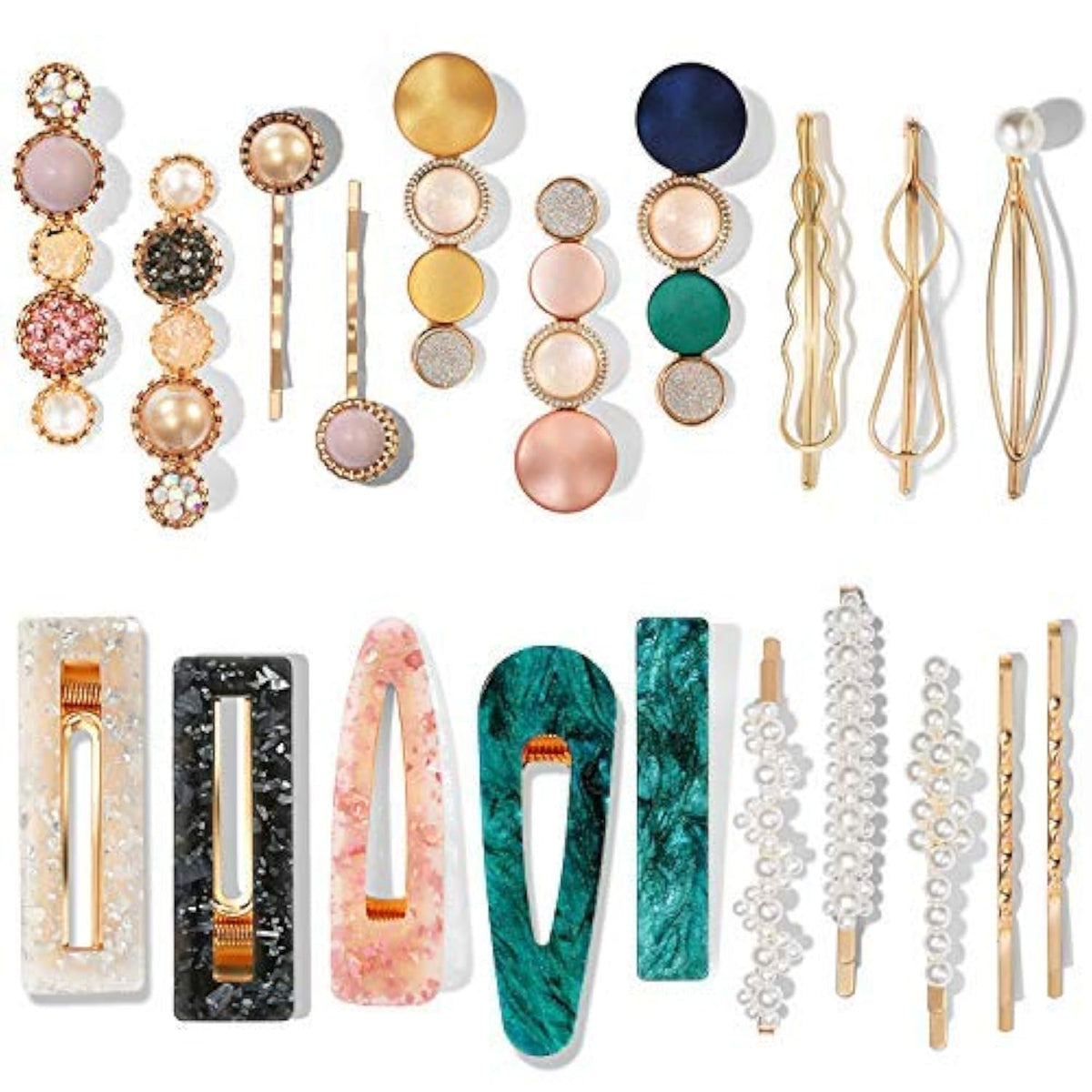 Mehayi broches cheveux perles macaron, style bohème pour cérémonie