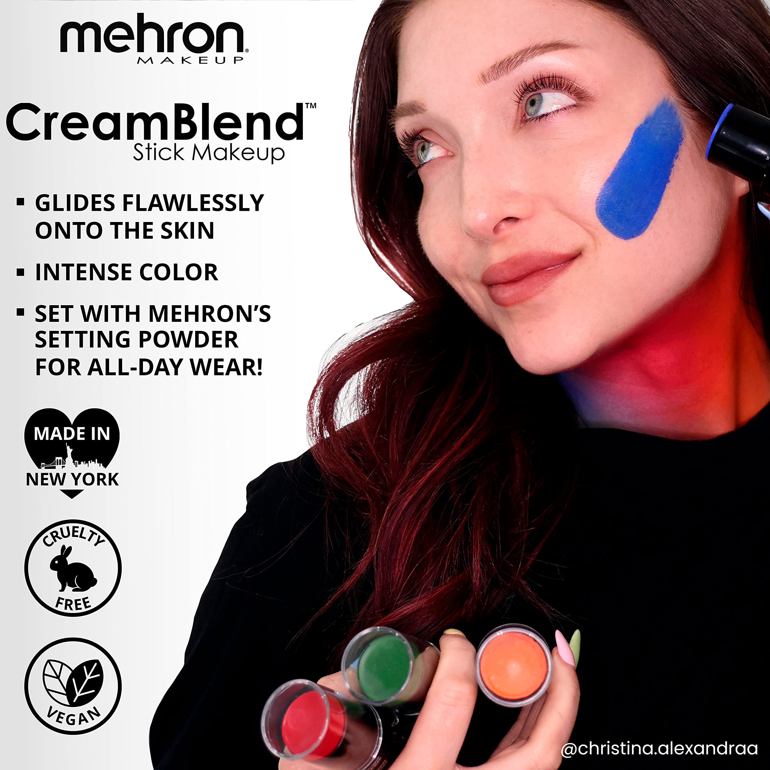 Mehron CreamBlend Stick richesse vitamines antioxydants pour la peau