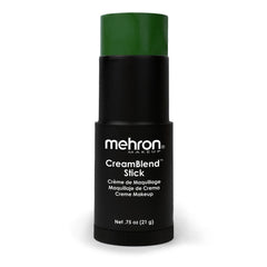 Mehron CreamBlend Stick Vert Visage : couleur vive et longue tenue pour le teint