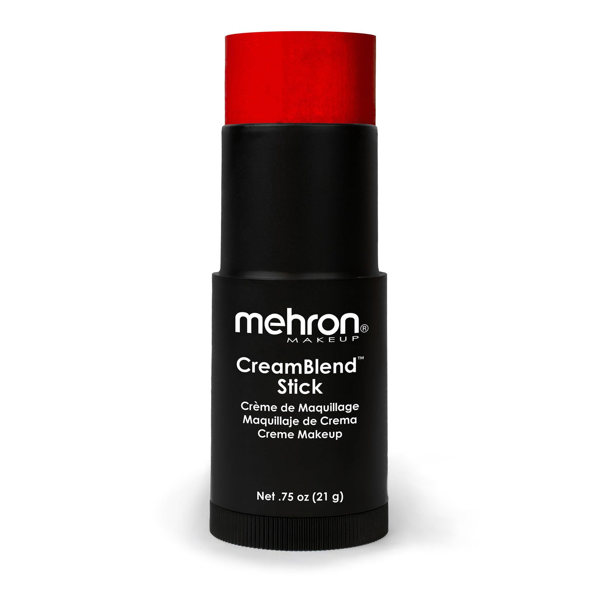 Mehron CreamBlend Stick visages et corps rouge, couleur riche pour looks audacieux.