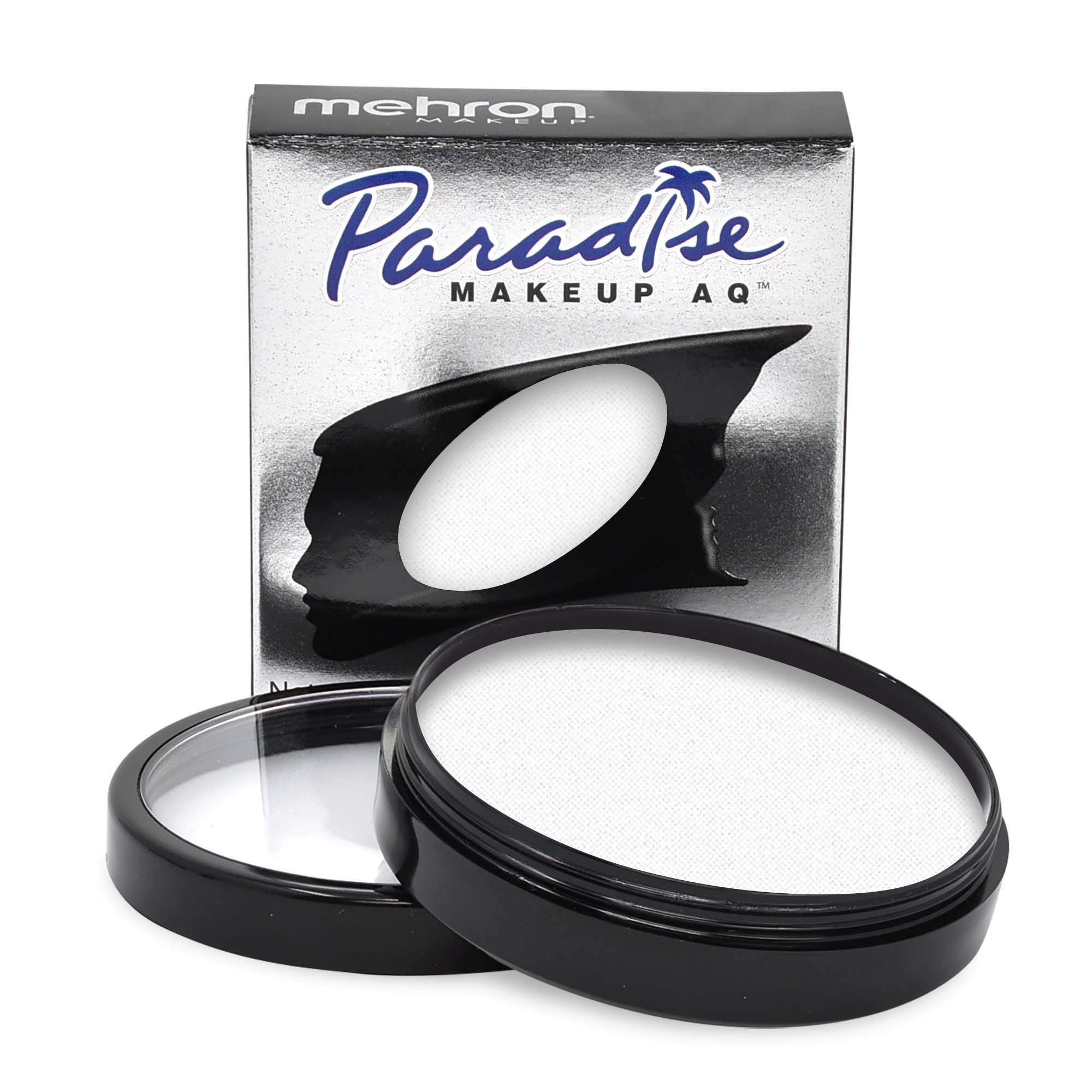 Mehron Paradise Makeup AQ Pro – bouteille blanc 40 g, idéale pour le maquillage pro