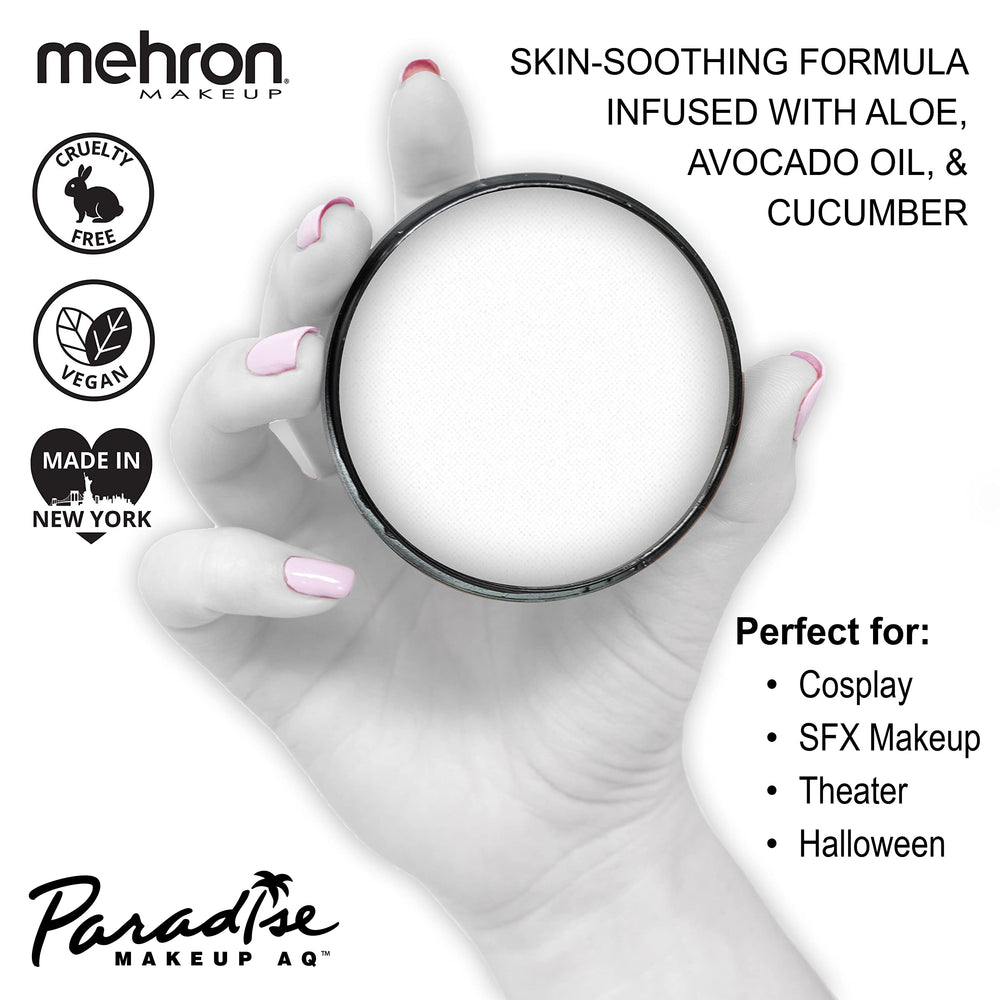 Mehron Paradise Makeup AQ Pro – échantillons de couleurs mates pour nuanciers précis