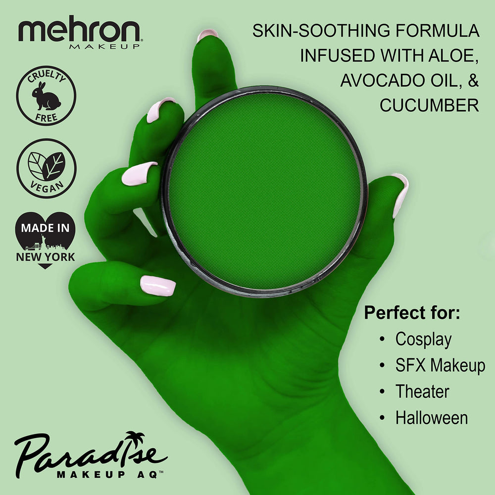 Mehron Paradise Makeup AQ Pro Size couleurs intenses pour des looks sur scène
