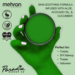 Mehron Paradise Makeup AQ Pro Size couleurs intenses pour des looks sur scène