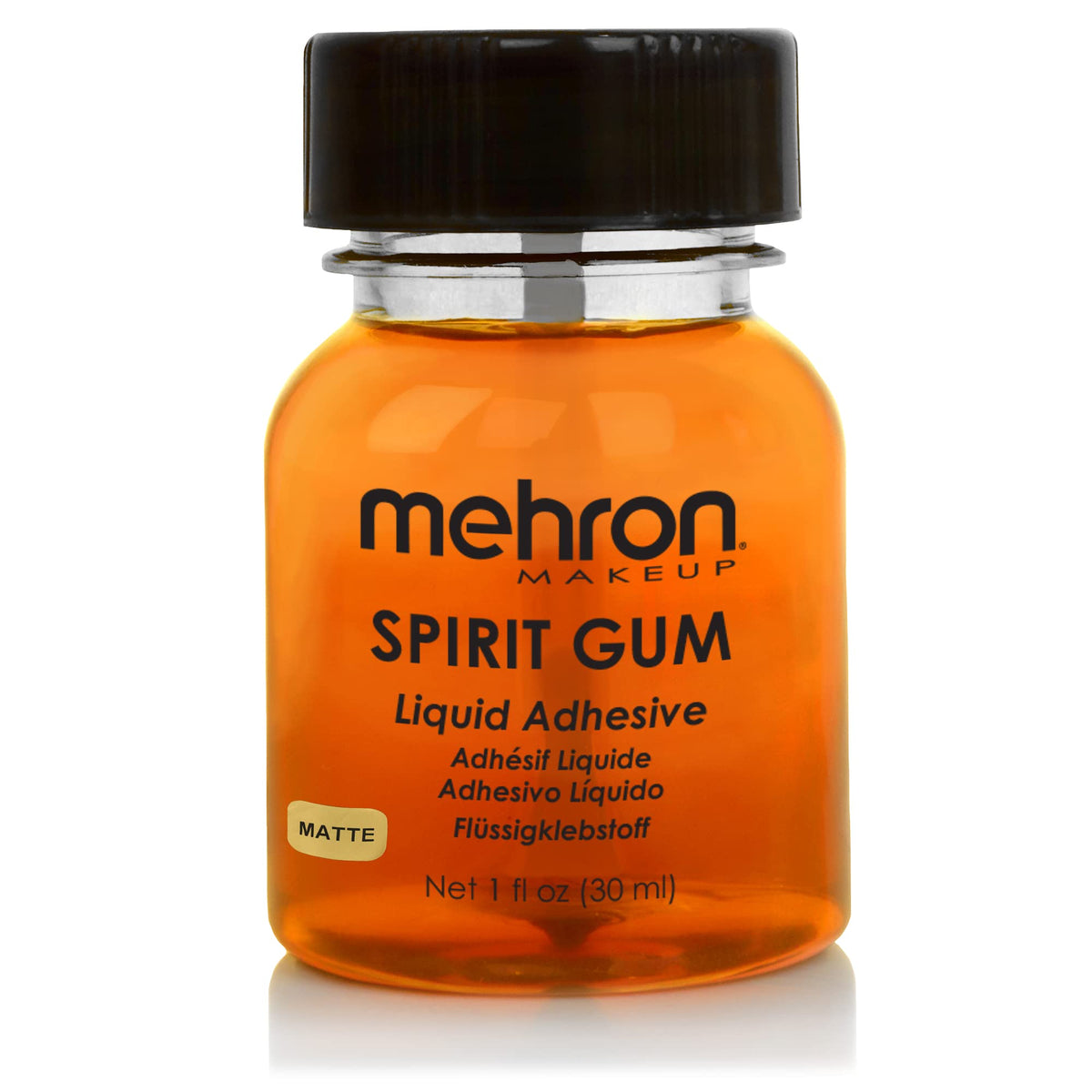 Mehron Spirit Gum, adhésif prothétique mate, fixation fiable pour prothèses