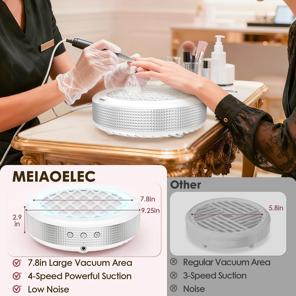 MEIAOELEC utilisation à une main – opération simple sans interrompre les soins des ongles