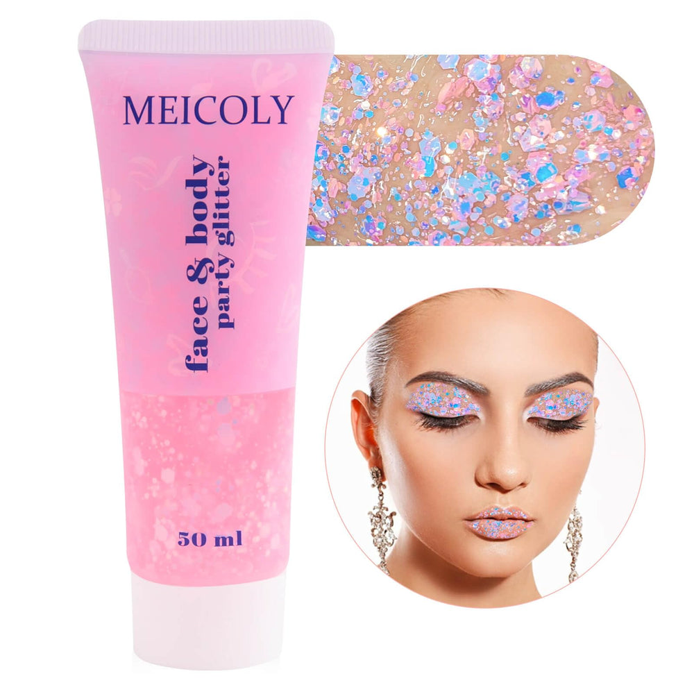 MEICOLY Chameleon Rose Bébé – gel adhésif pratique en tube pour doser