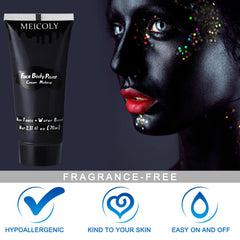 MEICOLY séchage doux maquillage noir, couleur qui reste en place.