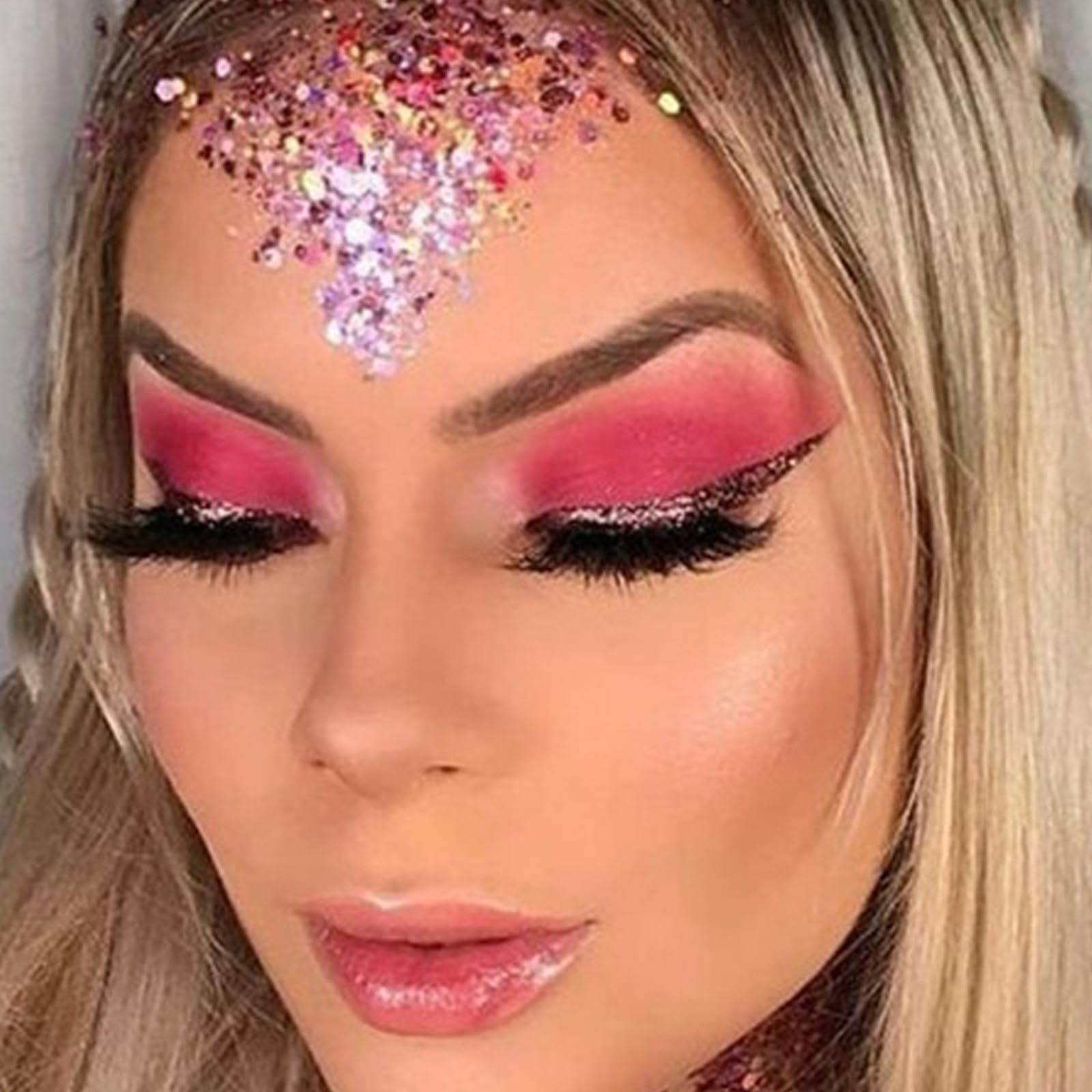 MEICOLY Valentine rose concert look glitter prêt-à-porter
