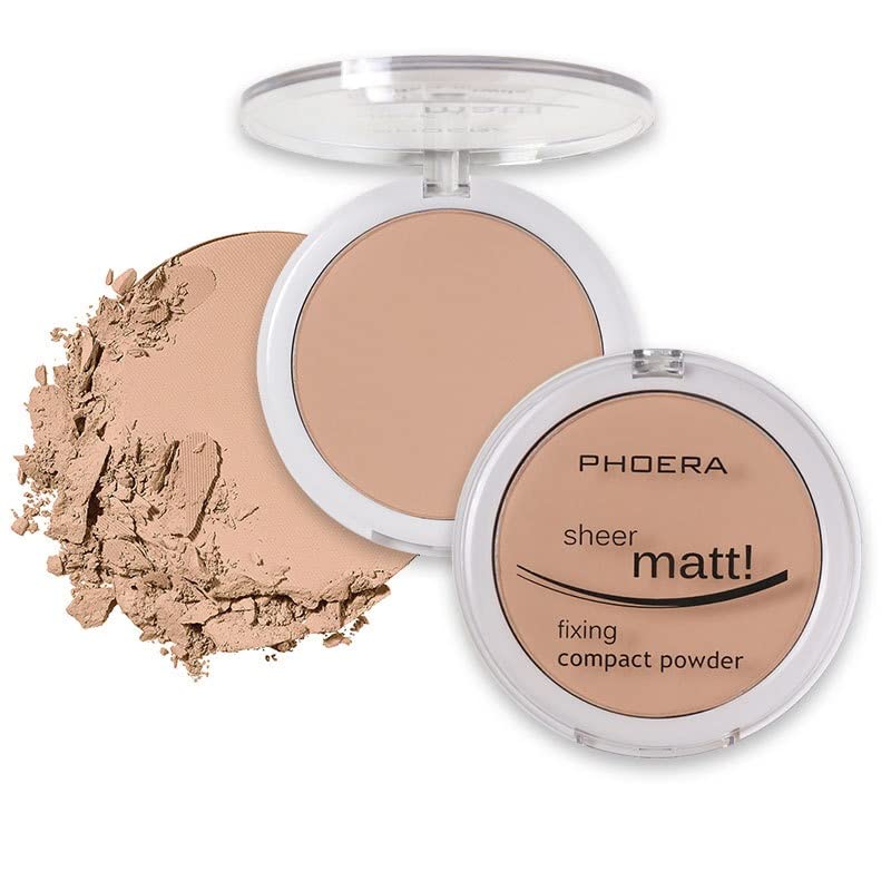 Meifen PHOERA poudre visage matte translucide, contrôle la brillance pour un teint naturel.