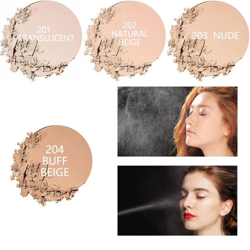 Meifen PHOERA poudre visage teinte brun, crée une teinte hâlée durable et naturelle.